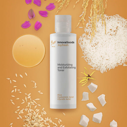 Tónico Facial Hidratante y Exfoliante Rice "Joyfresh" InnovaGoods 150 ml