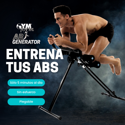 Máquina de Abdominais GYMFORM AB Generator - Cardio e Tonificação