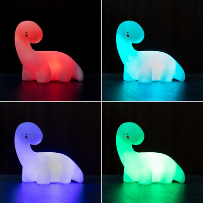 Lámpara Dinosaurio LED Multicolor Quitamiedos | Juguete Decorativo Infantil | InnovaGoods