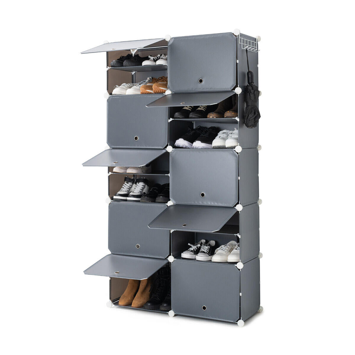 Sapateira Modular Portátil InnovaGoods | Cor Cinzenta