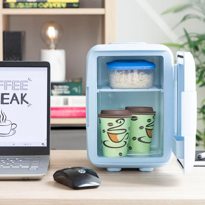 Mini Nevera para Cosméticos 4L | Frío y Calor | Azul | Frecos InnovaGoods