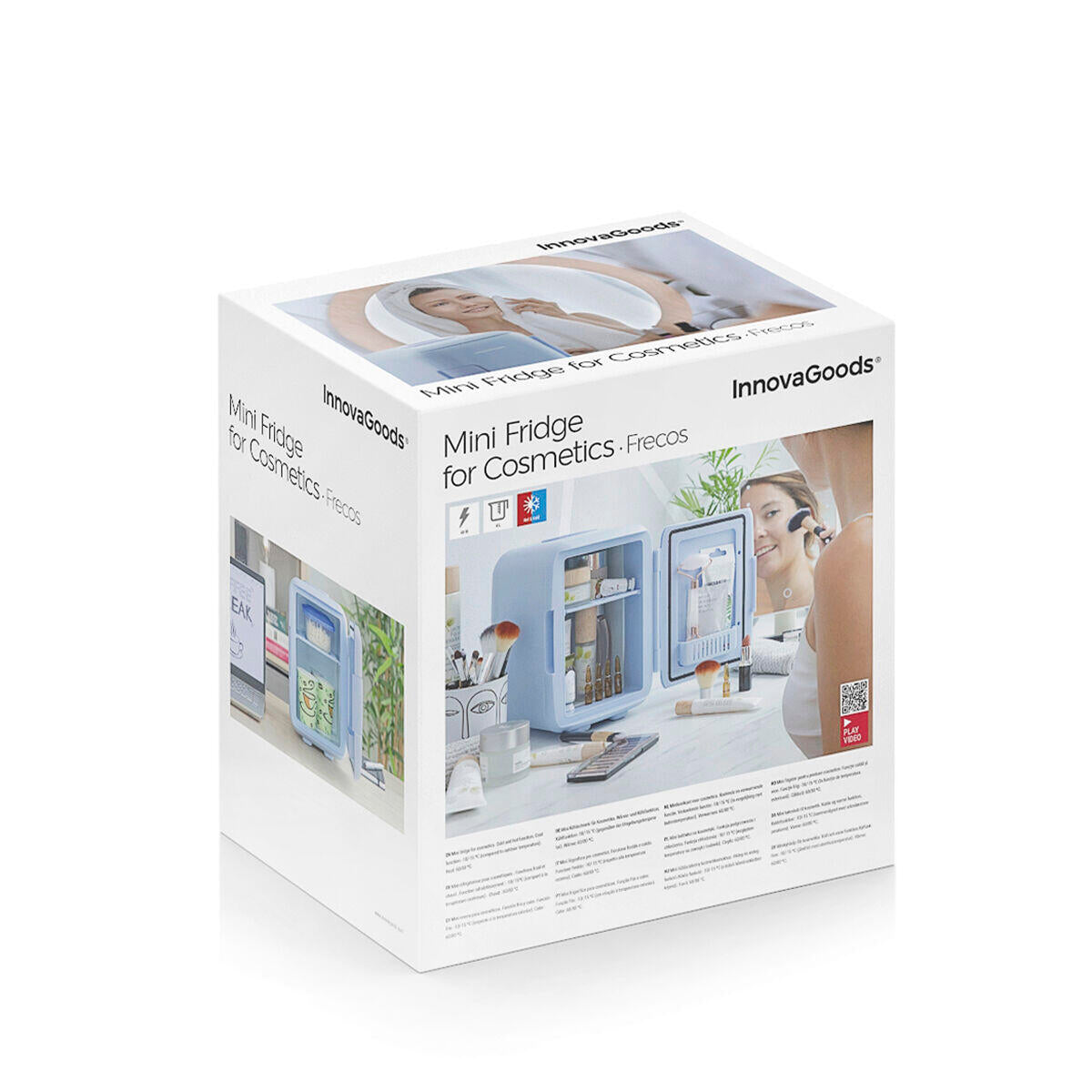 Mini Nevera para Cosméticos 4L | Frío y Calor | Azul | Frecos InnovaGoods