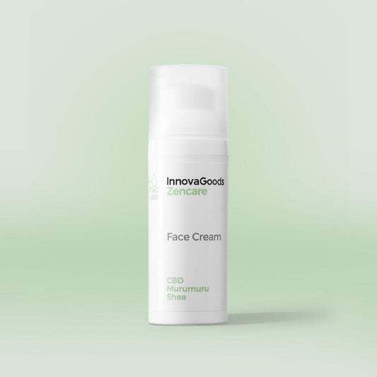 Crema Facial Hidratante CBD "Zencare" InnovaGoods 50 ml