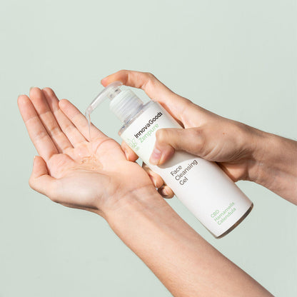 Gel Limpiador Facial CBD "Zenpure" InnovaGoods 200 ml