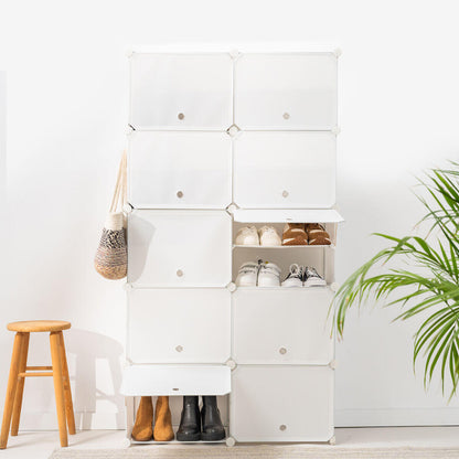 Sapateira Modular Portátil InnovaGoods | Cor Branca