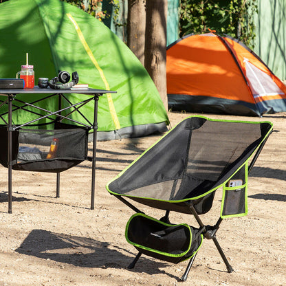 Cadeira de Campismo Dobrável Folstul InnovaGoods | 120 kg | Bolso | Saco de Transporte