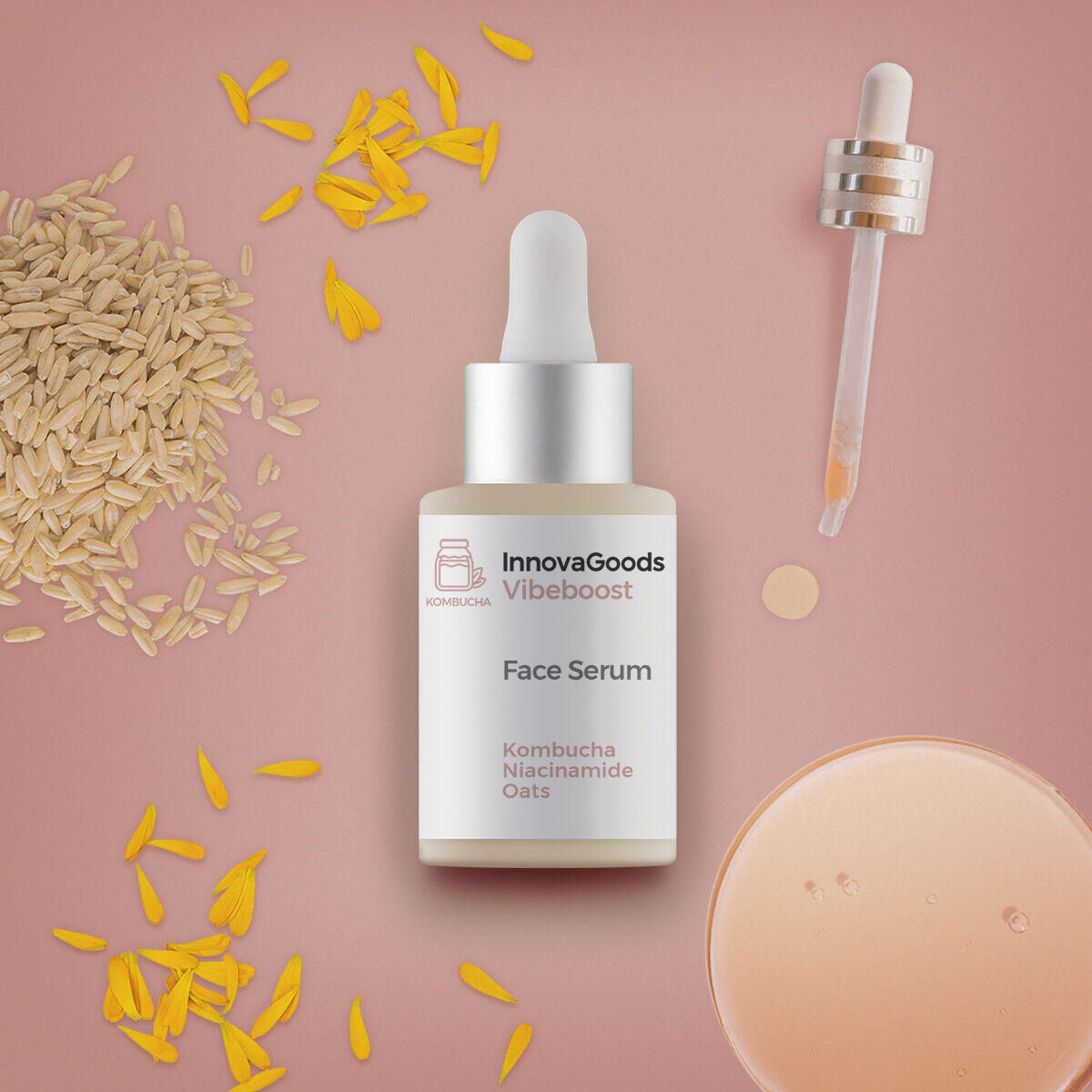 Sérum Facial Kombucha "Vibeboost" InnovaGoods 30 ml