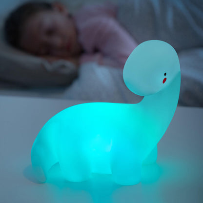 Lámpara Dinosaurio LED Multicolor Quitamiedos | Juguete Decorativo Infantil | InnovaGoods