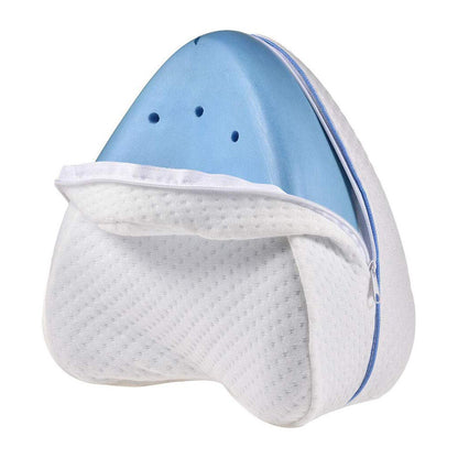 Pack of 2 Ergonomic Leg Pillows - Relieves Sciatica and Lower Back Pain