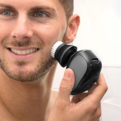Máquina de Barbear Recarregável 5 em 1 Shavestyler InnovaGoods | IPX7 | 4 Cabeças | Húmido e Seco