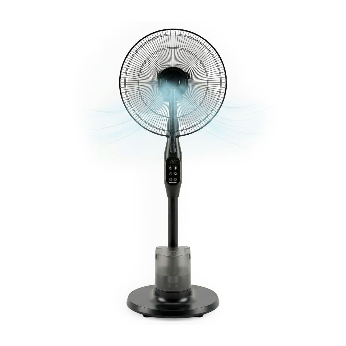 Ventilador de Pie Nebulizador con Mando a Distancia | 90W | 3L | Sprair InnovaGoods