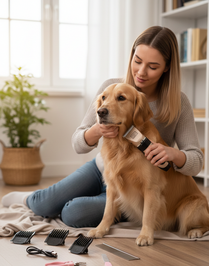 Pet Hair Clipper - Cordless - Ceramic Blades