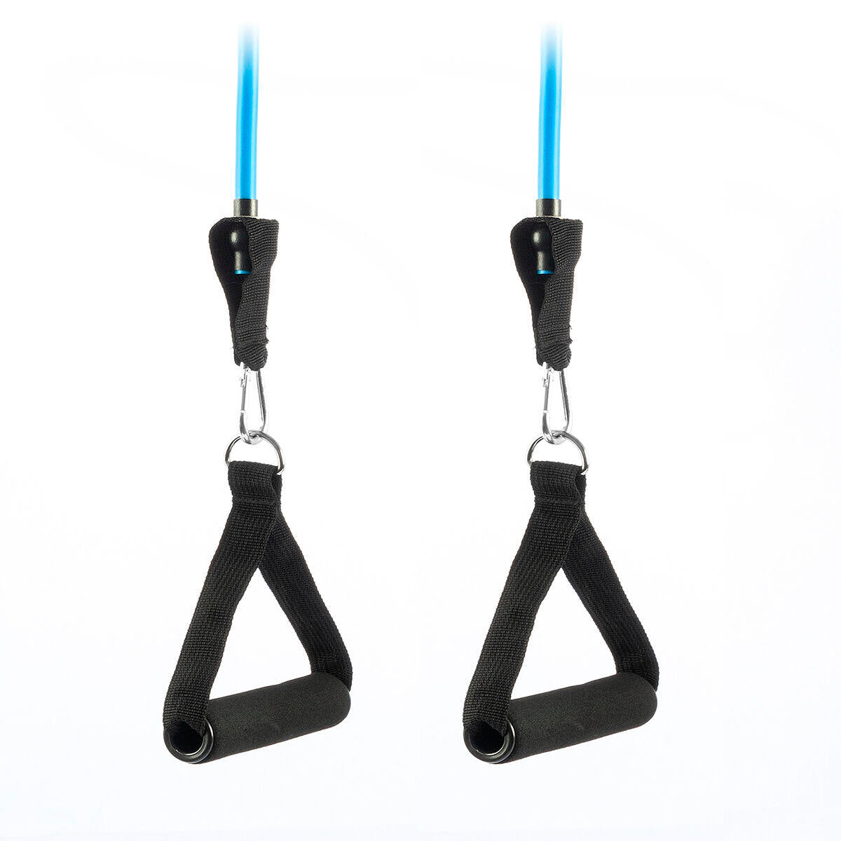 Set of 5 Resistance Bands with Accessories and Exercise Guide - Rebainer