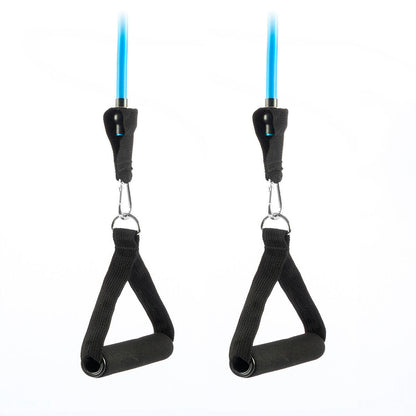 Set of 5 Resistance Bands with Accessories and Exercise Guide - Rebainer