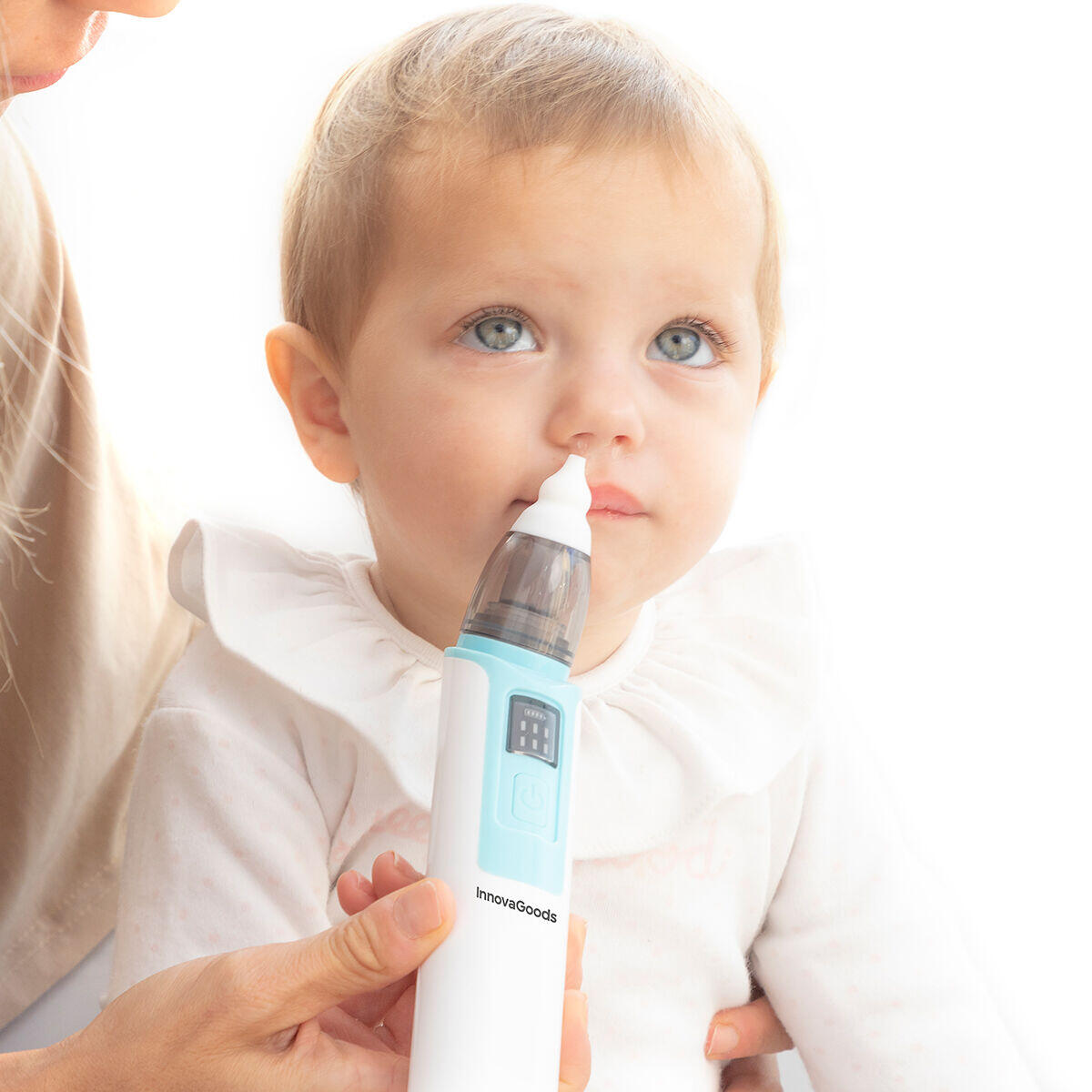 Aspirador Nasal Recarregável para Bebés e Crianças | Seguro e Eficaz | Nizi InnovaGoods