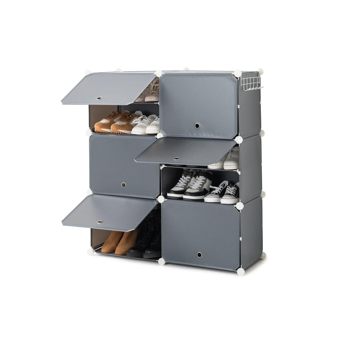 Sapateira Modular Portátil InnovaGoods | Cor Cinzenta