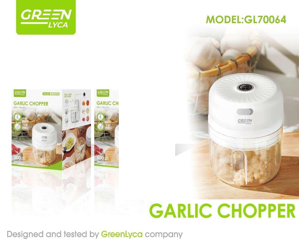 Mini Electric USB Rechargeable Garlic Chopper