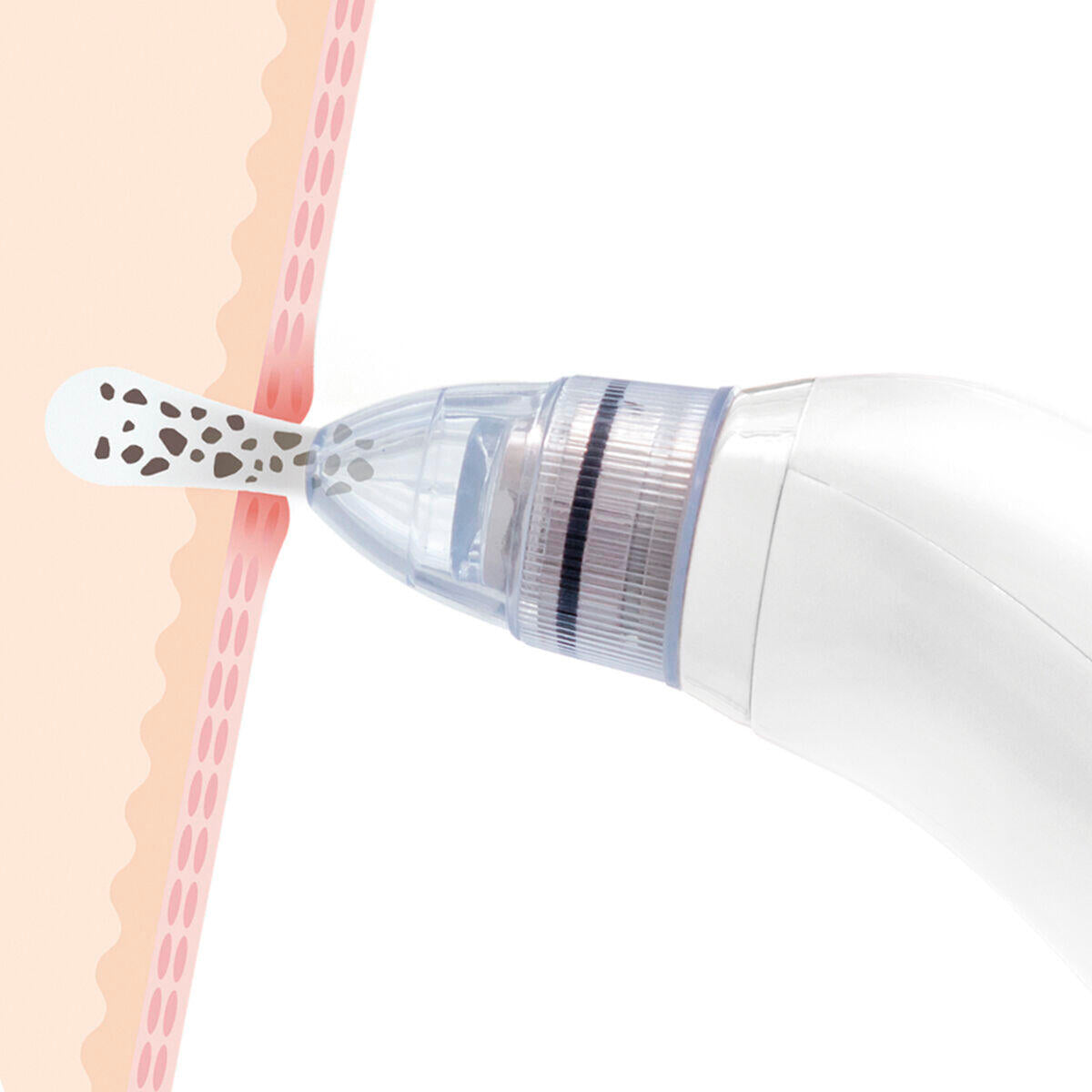 Limpiador Facial Eléctrico de Puntos Negros "Pore·Off" InnovaGoods