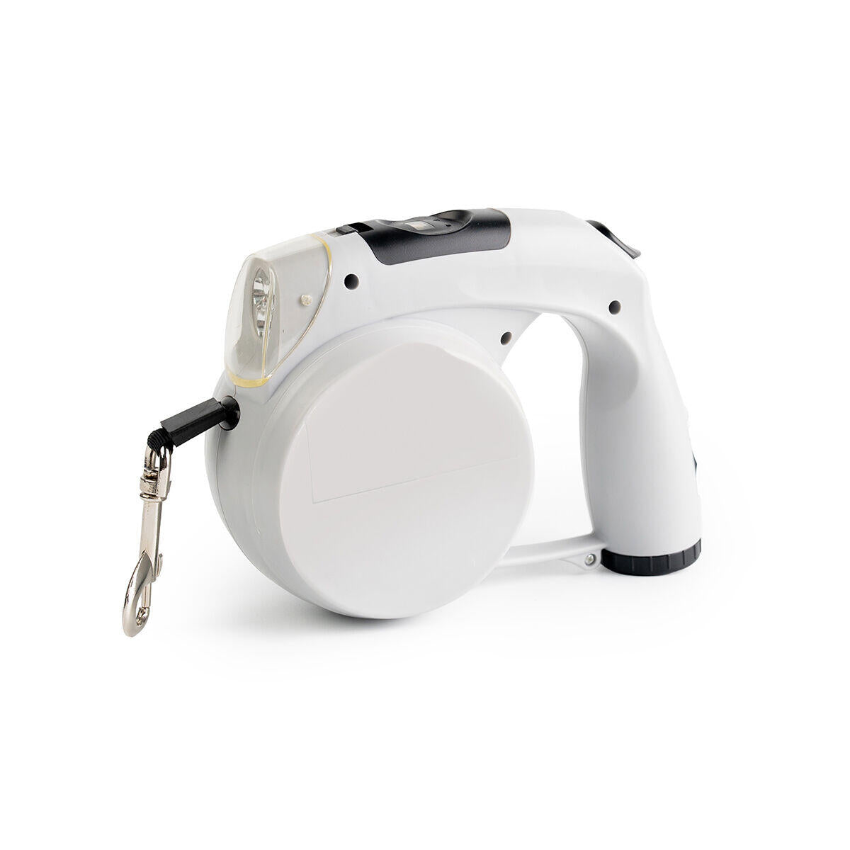 Trela Retrátil para Cães 6 em 1 - Luz LED, Bebedouro e Compartimentos | InnovaGoods