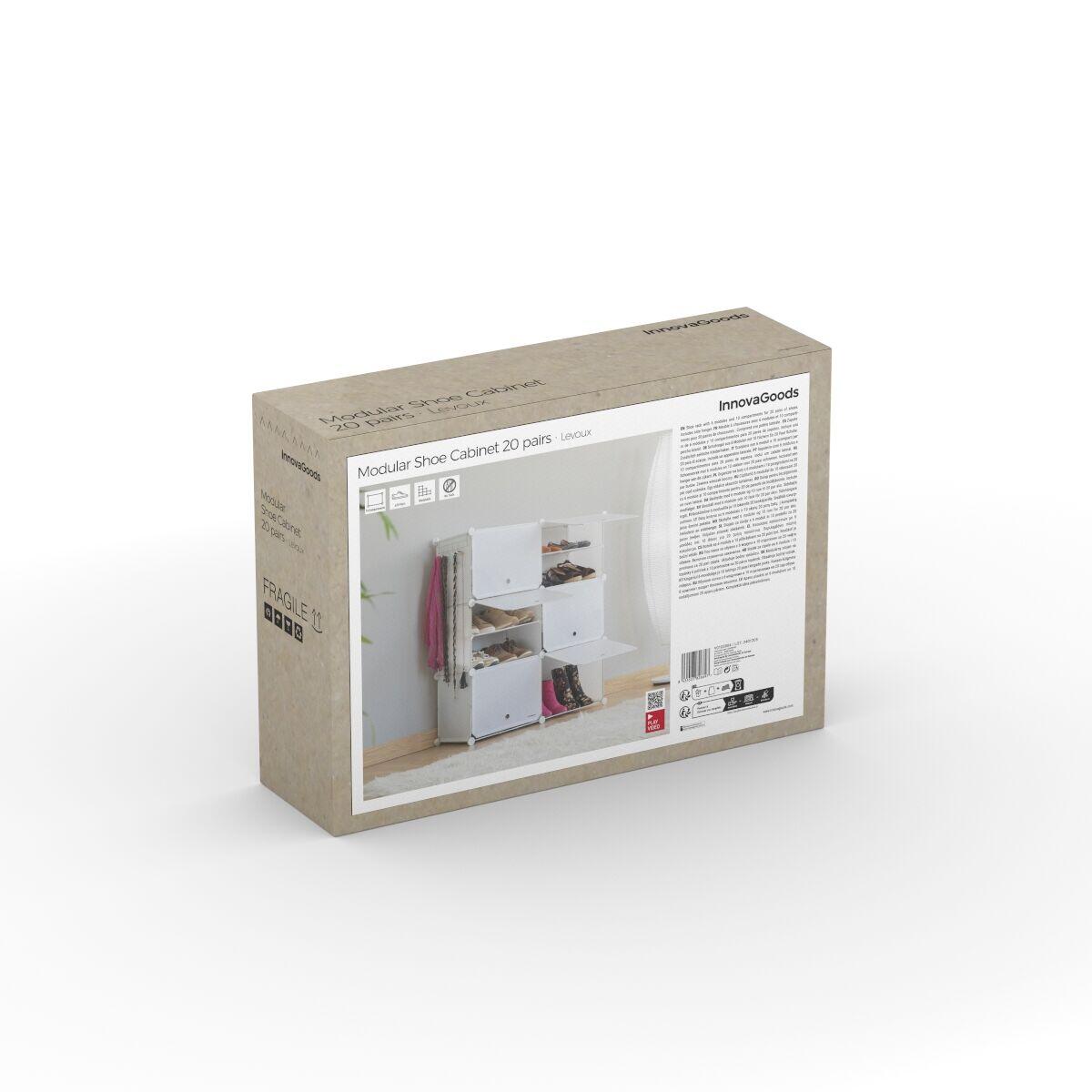 Sapateira Modular Portátil InnovaGoods | Cor Branca