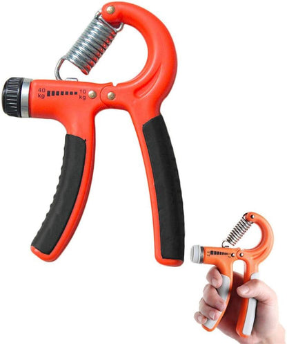 Fortalecedor de Preensão Ajustável 5-60kg | Contador Digital | Punho Ergonómico