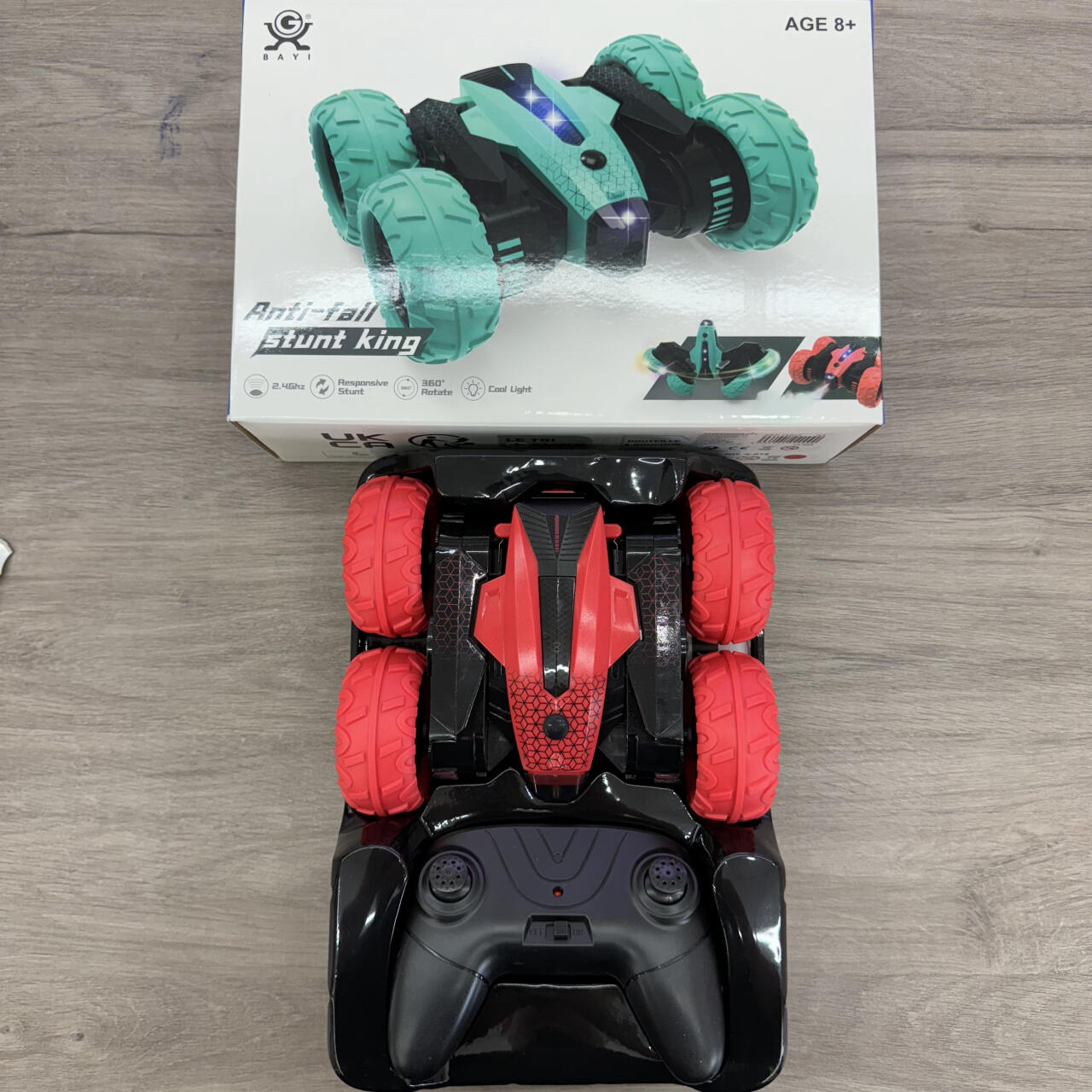 Coche Teledirigido Anticaída 360º | Juguete RC para Niños +8 años