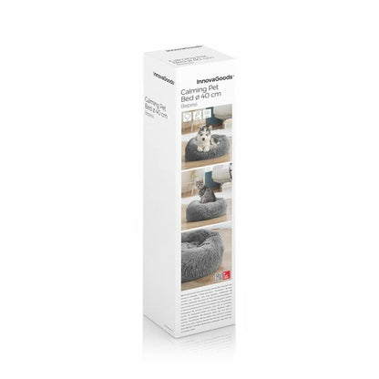 Cama Antiestresse para Animais de Estimação | Pequena a Média Ø 60 cm | Bepess InnovaGoods