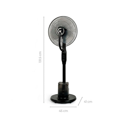 Ventilador de Pie Nebulizador con Mando a Distancia | 90W | 3L | Sprair InnovaGoods