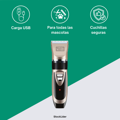 Pet Hair Clipper - Cordless - Ceramic Blades