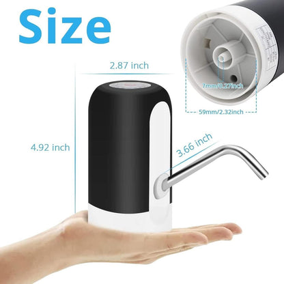 Dispensador Automático de Agua para Garrafa | Recargable | Sin Esfuerzo | Silencioso