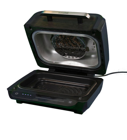 Grill, Horno y Air Fryer 1500W | Pantalla LED | CHEF O MATIC 8 en 1 Supreme | Starlyf