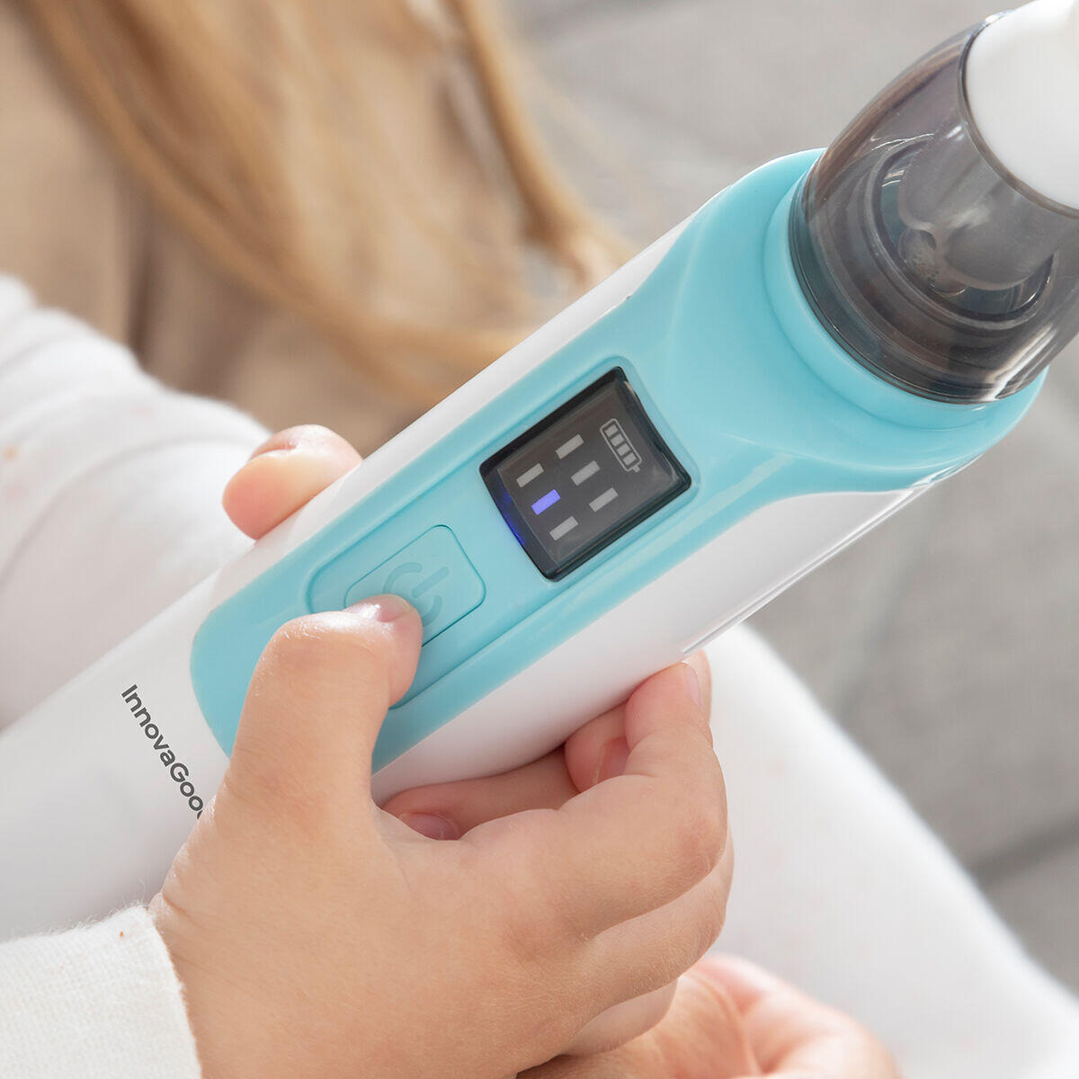 Aspirador Nasal Recarregável para Bebés e Crianças | Seguro e Eficaz | Nizi InnovaGoods
