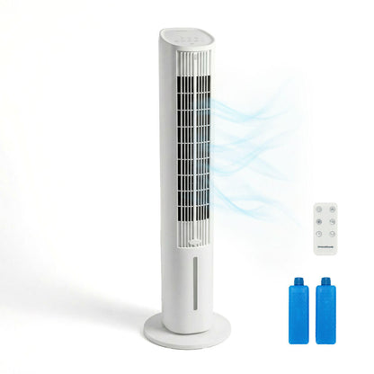 Climatizador Evaporativo Portátil Torre | 4 en 1 con Mando a Distancia | Hushly InnovaGoods