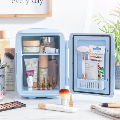 Mini Nevera para Cosméticos 4L | Frío y Calor | Azul | Frecos InnovaGoods