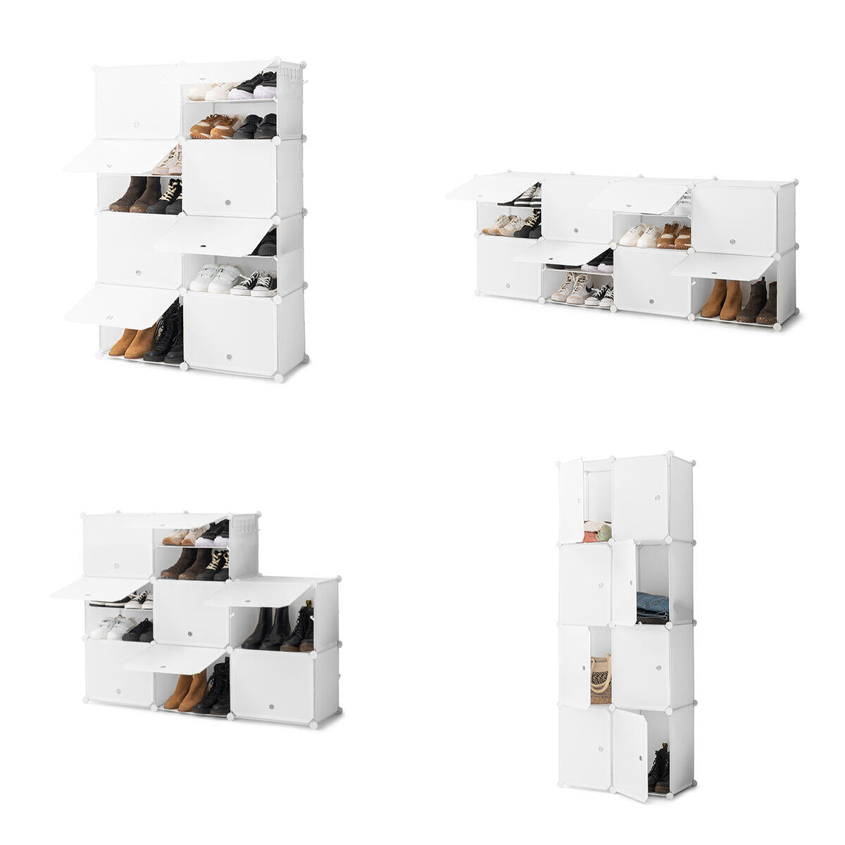 Sapateira Modular Portátil InnovaGoods | Cor Branca