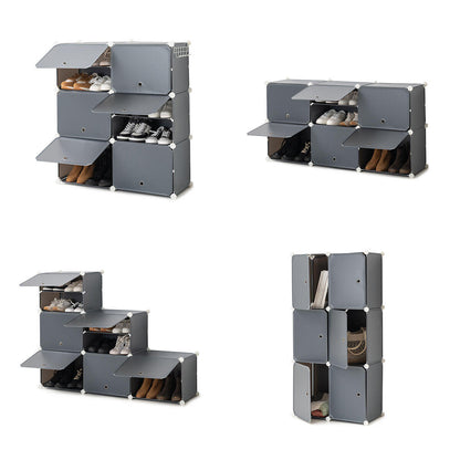 Sapateira Modular Portátil InnovaGoods | Cor Cinzenta