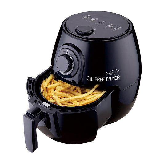 STARLYF Oil Free Fryer 1400W | Freidora de Aire 360º | Fríe Sin Aceite | Capacidad 2.3L