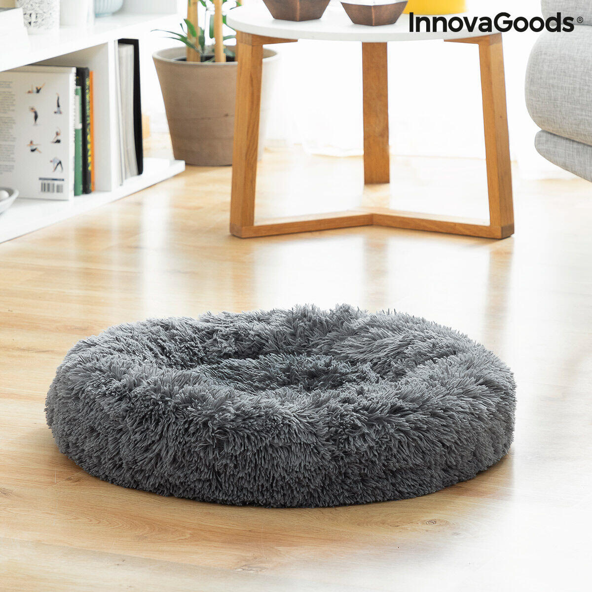 Cama Antiestresse para Animais de Estimação | Pequena a Média Ø 60 cm | Bepess InnovaGoods