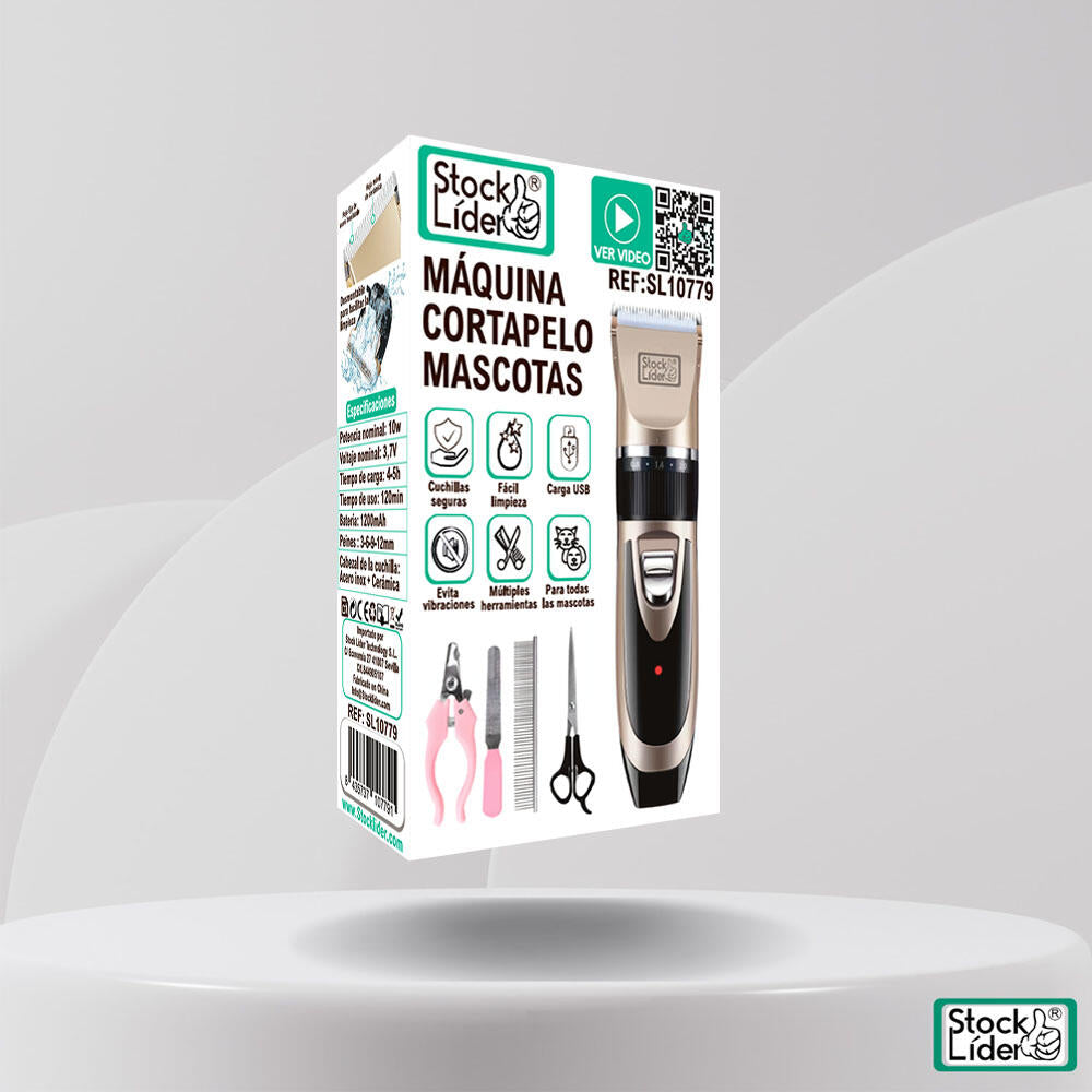 Pet Hair Clipper - Cordless - Ceramic Blades