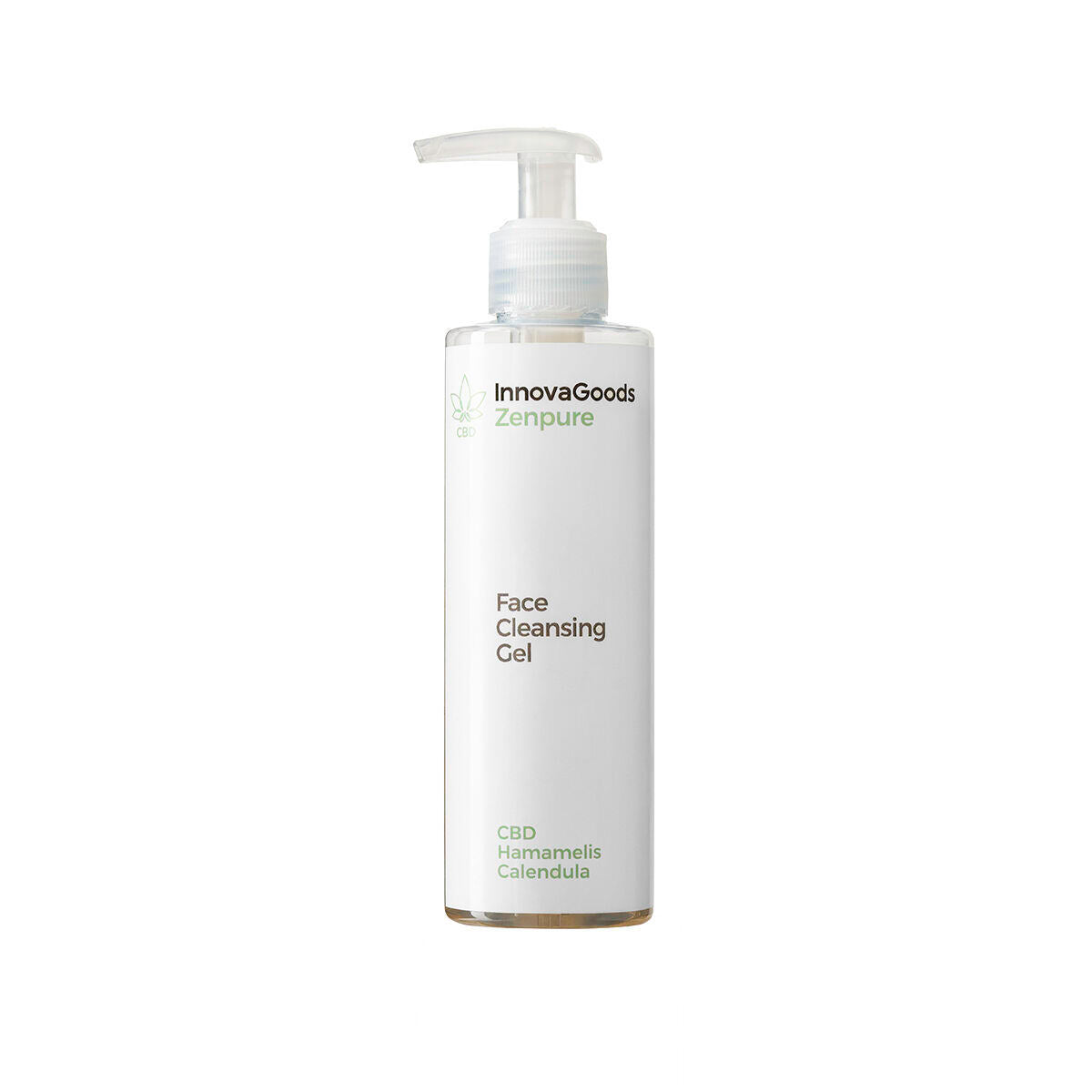 Gel Limpiador Facial CBD "Zenpure" InnovaGoods 200 ml