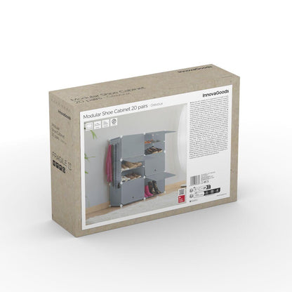 Sapateira Modular Portátil InnovaGoods | Cor Cinzenta