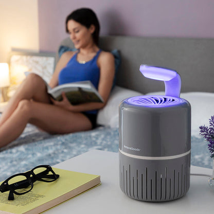 Lâmpada Antimosquitos por Sucção LED UV | Sem Químicos | Silenciosa | InnovaGoods