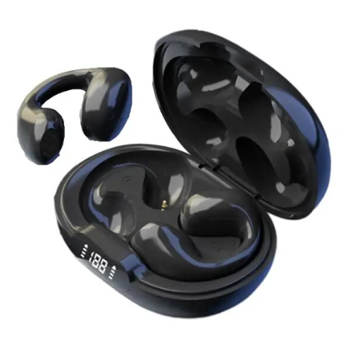 Auriculares TWS Deportivos Bluetooth 5.3 | Oreja Abierta, Pantalla y USB-C