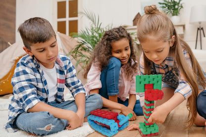 Acti Builders - Jogo de Blocos de Construção Didático 730 Peças