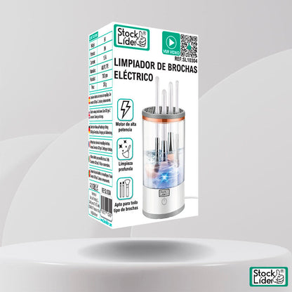 Limpeza Elétrica Sónica de Pincéis | Limpa e Seca em 30s | Compatível com 98% de Pincéis | USB