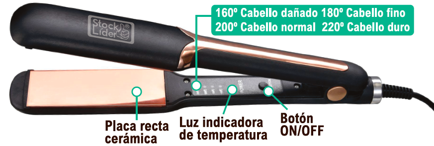 Prancha de Cabelo Profissional - Alisamento Rápido e Duradouro
