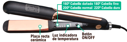Prancha de Cabelo Profissional - Alisamento Rápido e Duradouro