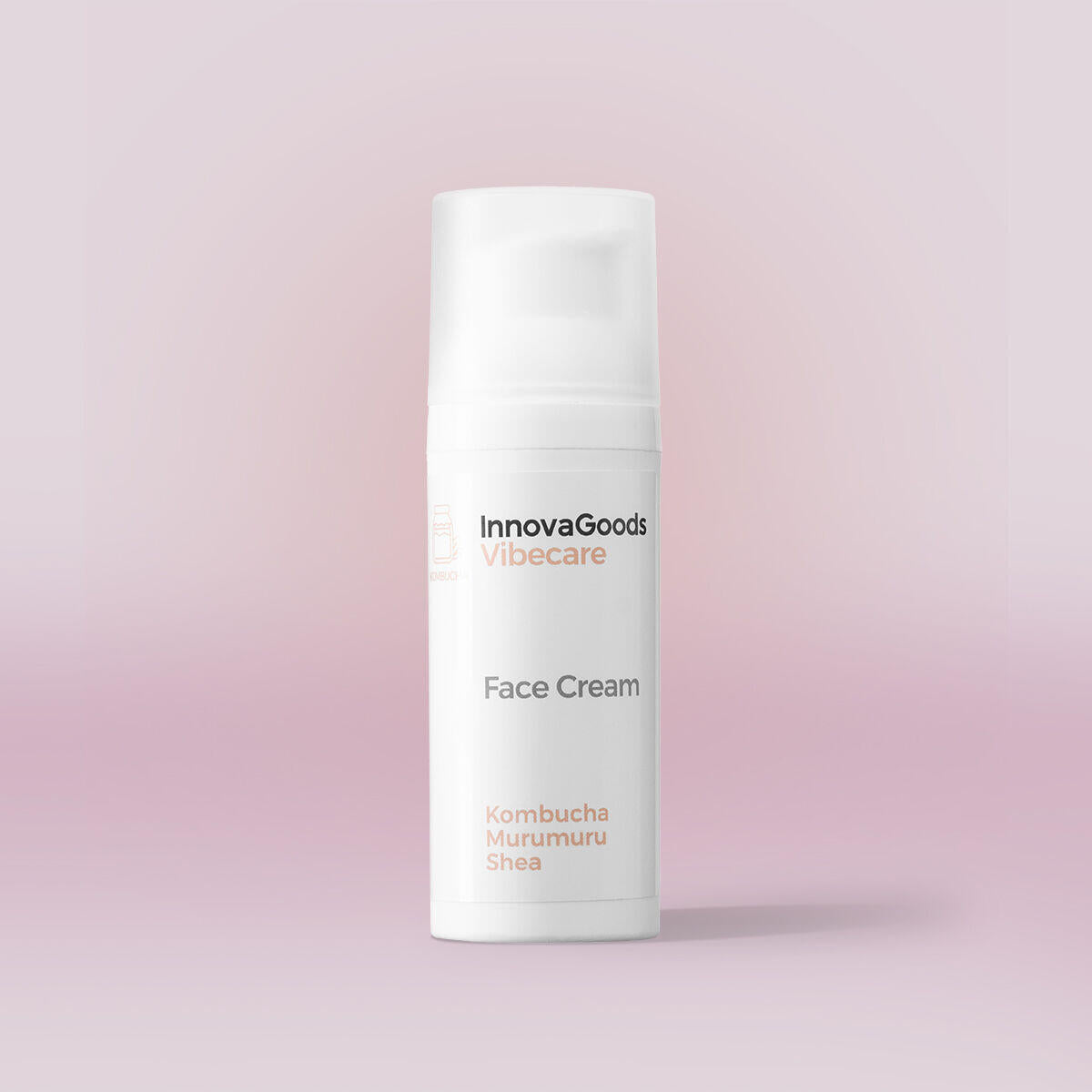 Crema Facial Hidratante Kombucha "Vibecare" InnovaGoods 50 ml