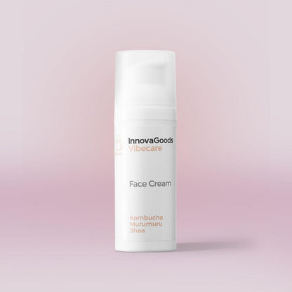 Crema Facial Hidratante Kombucha "Vibecare" InnovaGoods 50 ml