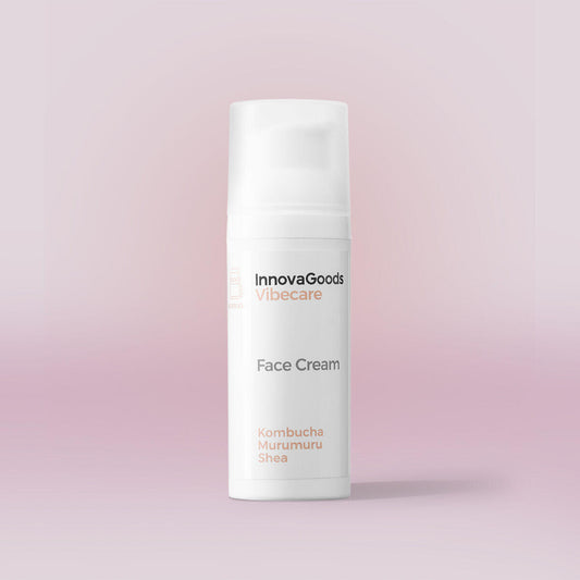 Crema Facial Hidratante Kombucha "Vibecare" InnovaGoods 50 ml